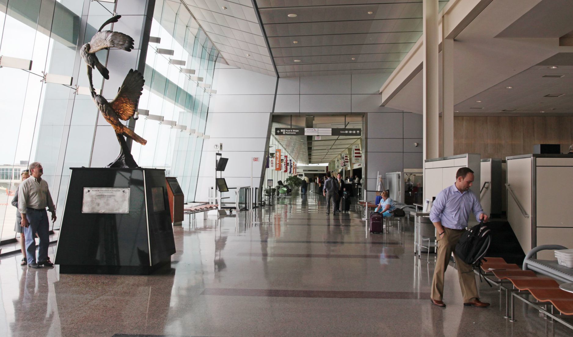 Internationaler Flughafen Tulsa im Jahr 2015